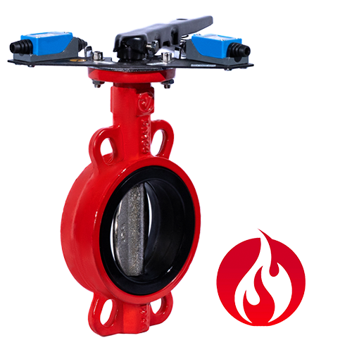 Затвор для систем пожаротушения с УКП RIDVAL RVB 01