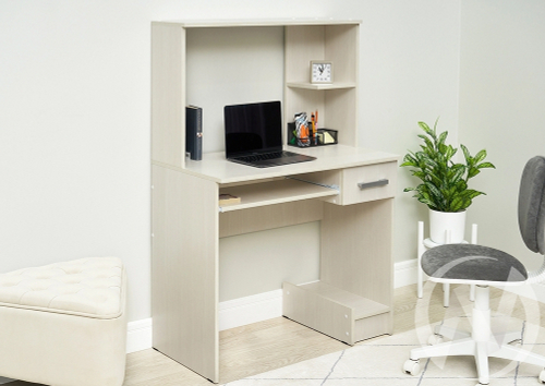 Стол компьютерный №3 (УПКФ) (Сандал светлый ФВ)