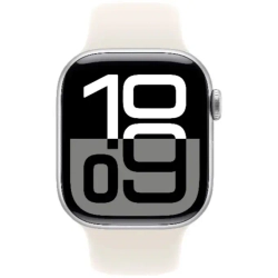 Apple Watch Series 10, 42 мм, алюминий цвета «розовое золото», спортивный ремешок цвета "Light Blush"