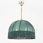 Citilux Базель CL407132 Люстра подвесная с зелёным абажуром