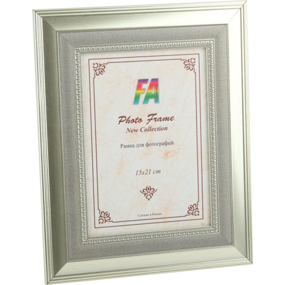 FA пластик Durham серебро 15x21 | FA фототовары