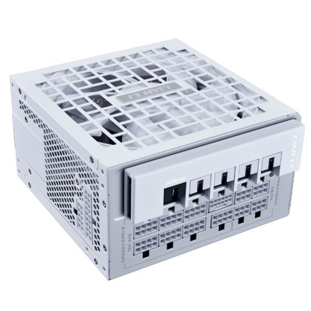 Блок питания Lian Li 1000W, RS1000G, Full Modular, 80+ GOLD, КПД 91%, Белый, G9P.RS1000G.W000.EU