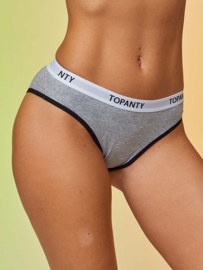 Набор женских трусиков TOPANTY 1006, FIT, 5 шт/уп