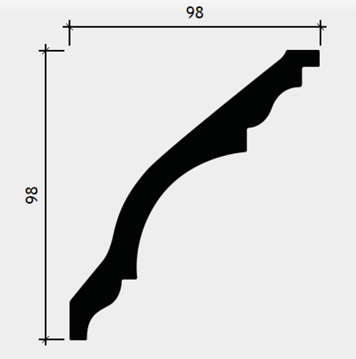 КАРНИЗ 1.50.139 ЕВРОПЛАСТ