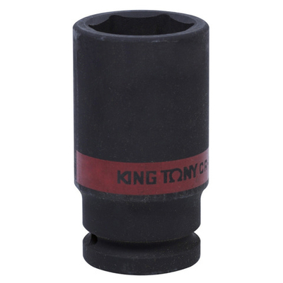 KING TONY (443516S) Головка торцевая ударная глубокая шестигранная 1/2", дюймовая 1/2"