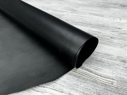 Vacchetta Wax Nero (0,8-0,9 мм), цв. Черный, натуральная кожа