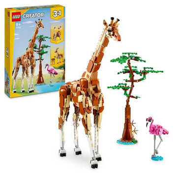 Конструктор Лего Креатор Саванна: Жираф | LEGO Creator Safari Animals: Giraffe коллекционный набор 31150, 780 деталей 9+