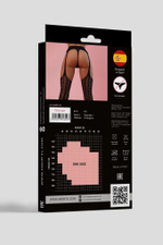 Ажурные чулки с поясом