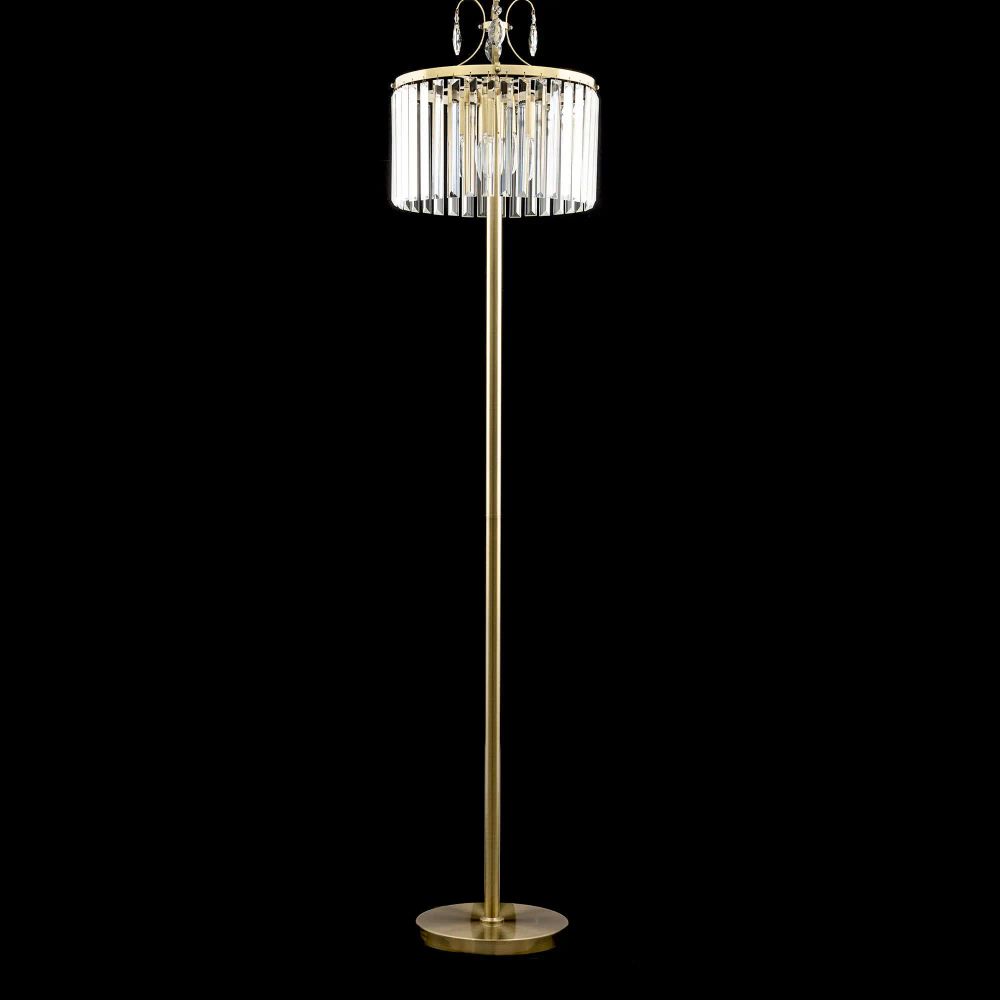 Citilux Инга CL335943 Торшер хрустальный Бронза