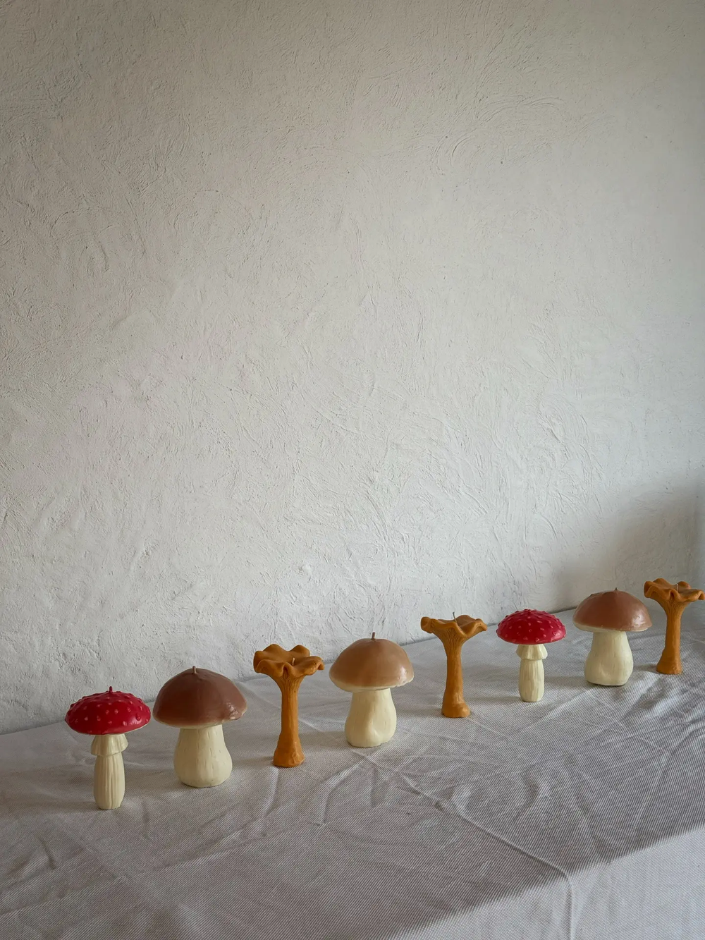 Свеча "Большой гриб лисичка"