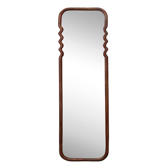 Зеркало fluid, 54х180 см, коричневое