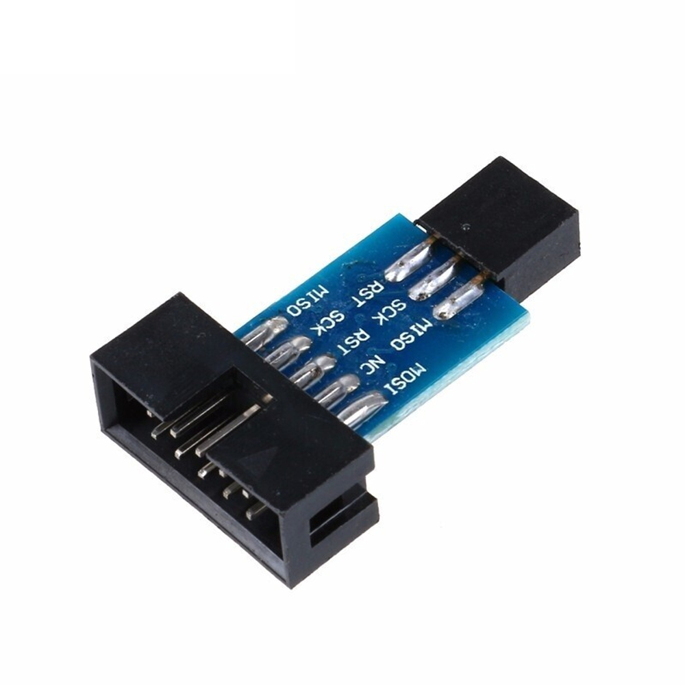 Адаптер 10Pin к 6PiN, ATMEL STK500 AVRISP USBASP