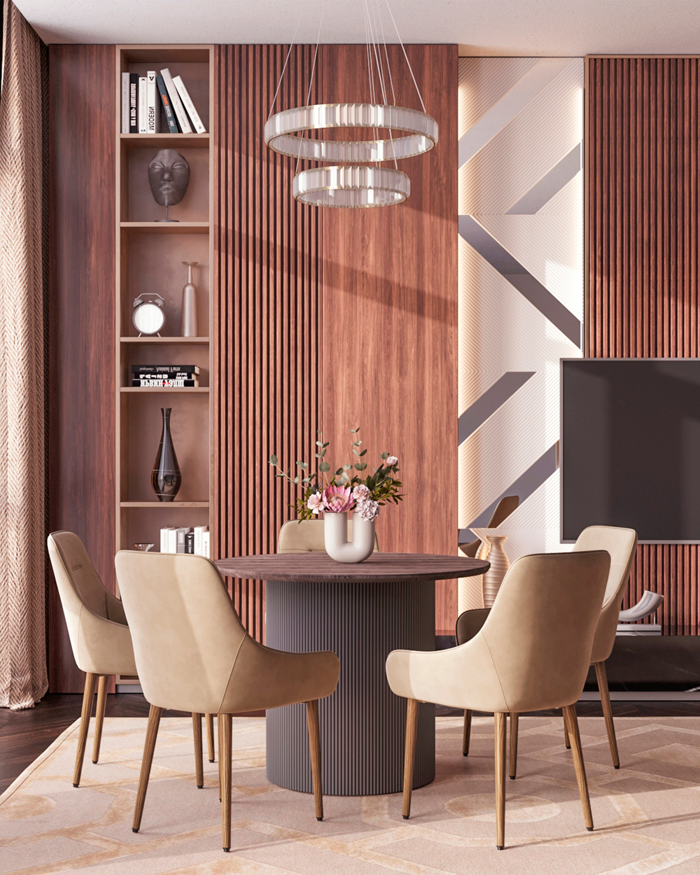 Люстра подвесная светодиодная Moderli V10732-PL Asti