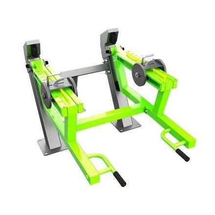 Power-1813 Уличный тренажер Становая тяга с переменной нагрузкой ZAVODSPORTA