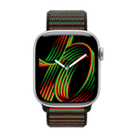 Умные часы Apple Watch Series 11 GPS, 42mm, Silver Aluminium Case with Black Unity Sport Loop