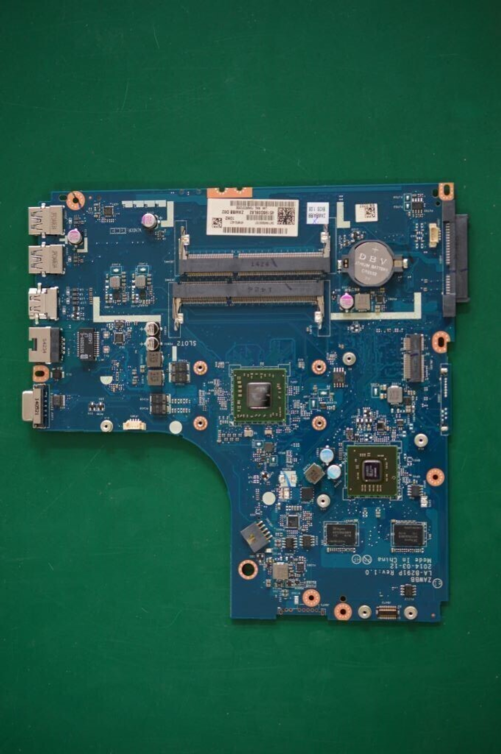Материнская плата для ноутбука Lenovo ideapad B50-45 LA-B291P W8P AMD A6-6310 1000 2G NFP (5B20G37215), оригинал