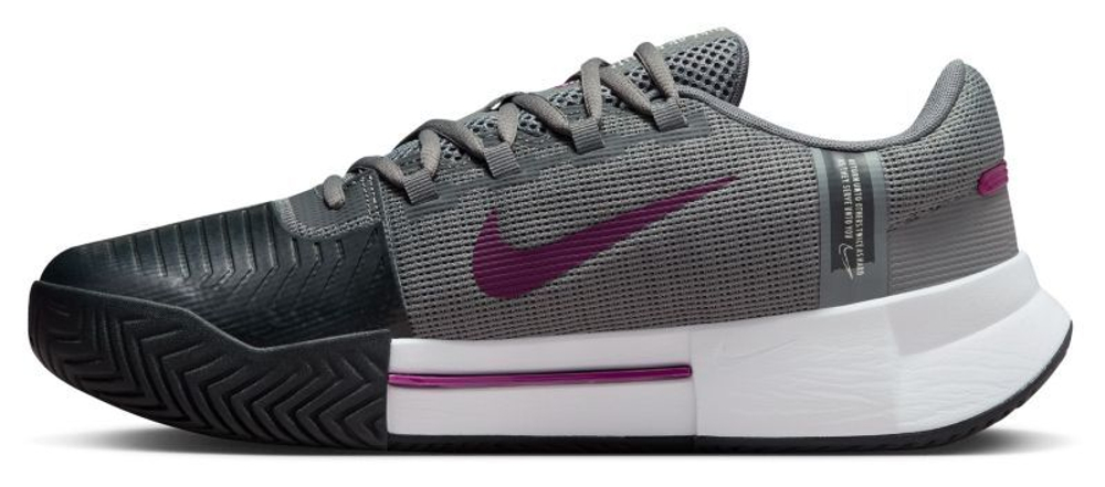 Мужские кроссовки теннисные Nike Zoom GP Challenge 1 - серый