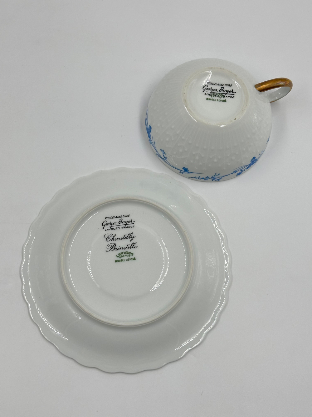 Чайная пара Georges Boyer