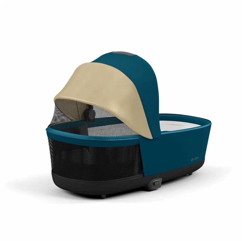 Коляска для новорожденных Cybex Priam IV Rosegold Mountain Blue