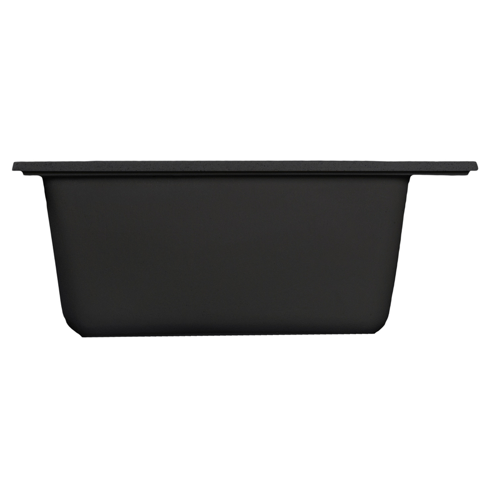 Мойка ML-GMS118 СТАНДАРТ прямоугольная, черный (308), 492*417*190мм