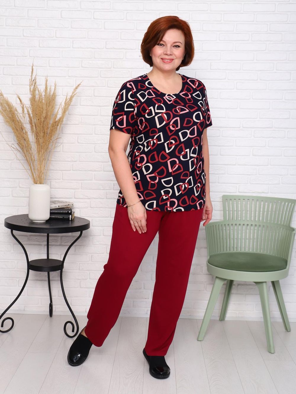 Ассорти - костюм бордо Iv-capriz (Акция)