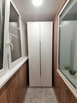 Шкаф распашной «ШК 5» Белый 80 см