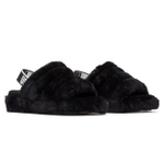 UGG Fluff Yeah Slide Black