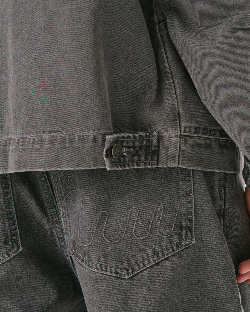 Брюки Anteater Loose Jeans Серый