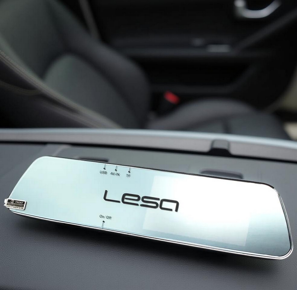 Видеорегистратор в зеркале с двумя камерами LESA X20