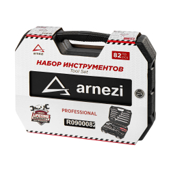 Набор инструментов 82 пр. 1/4"DR, 1/2"DR ARNEZI R0900082