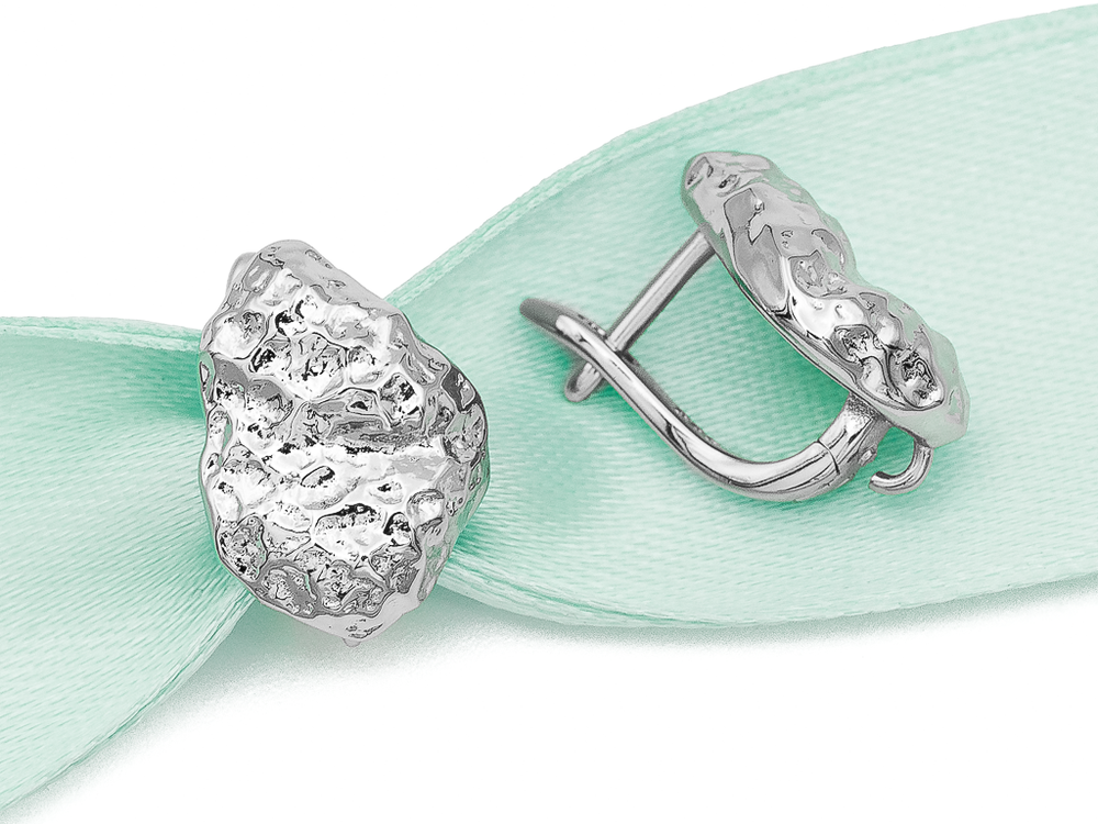 Швензы "Мятый металл" 16,5мм