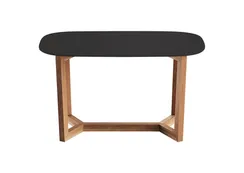 Стол обеденный Cross 2 140*80 см (черный, бук)