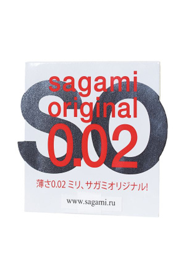 Презервативы Sagami Original 002, полиуретан, 1 шт.