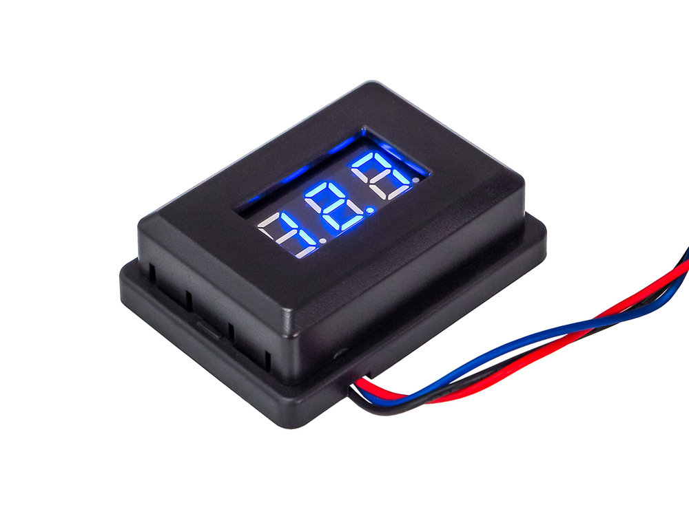 Вольтметр, Aura ZWE-V10B синий