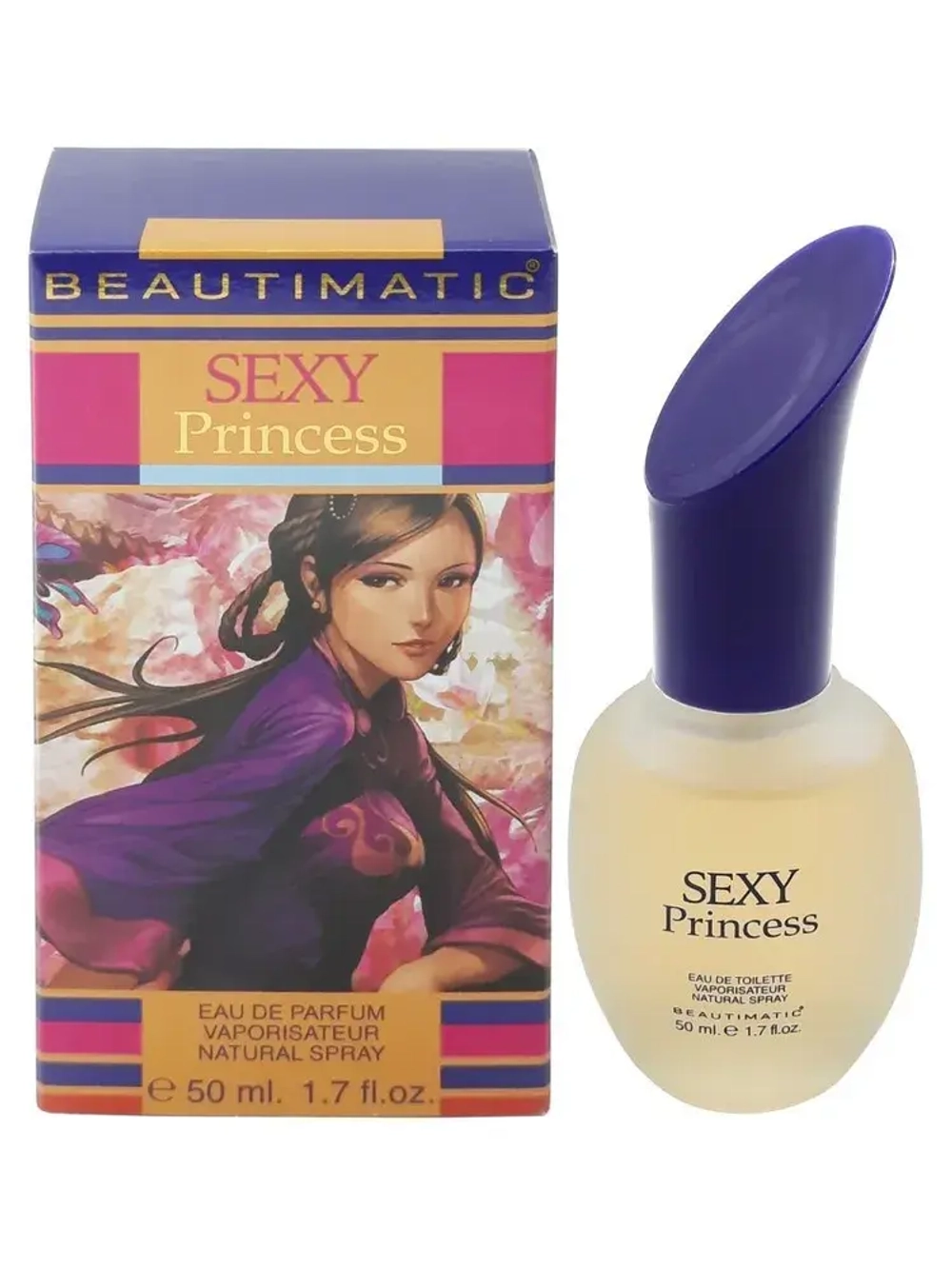 Парфюмерная Вода для женщин "BEAUTIMATIC SEXY Princess" 50мл Россия