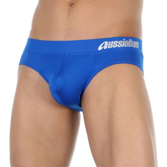 Мужские трусы брифы синие AussieBum