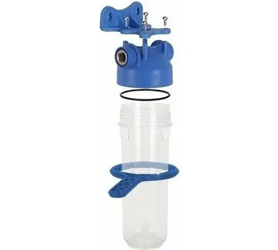 Колба Аквабрайт SL 10&quot; х/в 3/4&quot; 8 бар прозрачная 32001