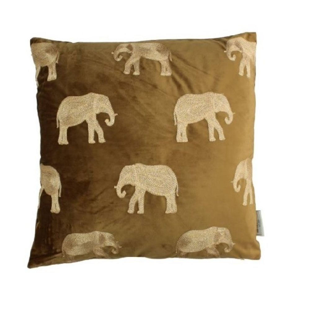 Подушка Слоны, 40х40 см[Арт. XET-3527]