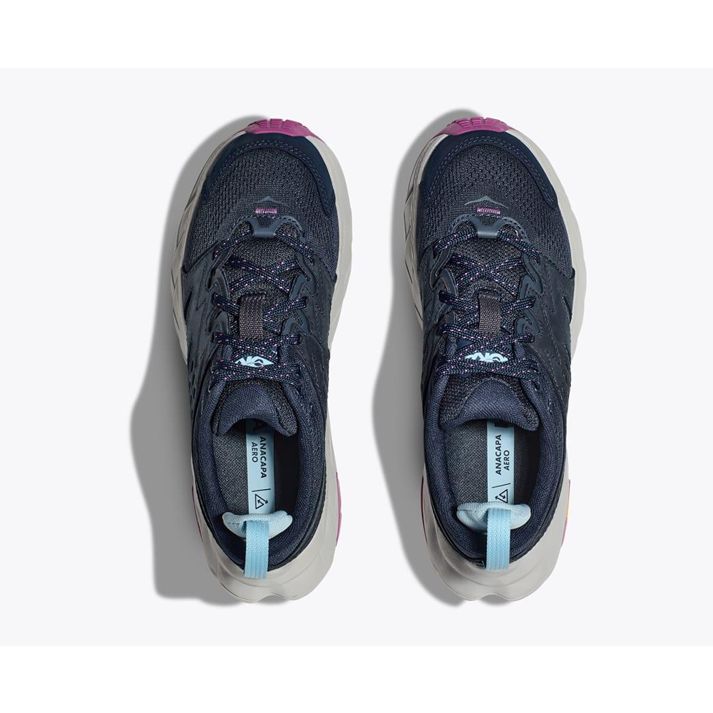 Кроссовки женские HOKA W ANACAPA BREEZE LOW  Outer Space / Harbor Mist
