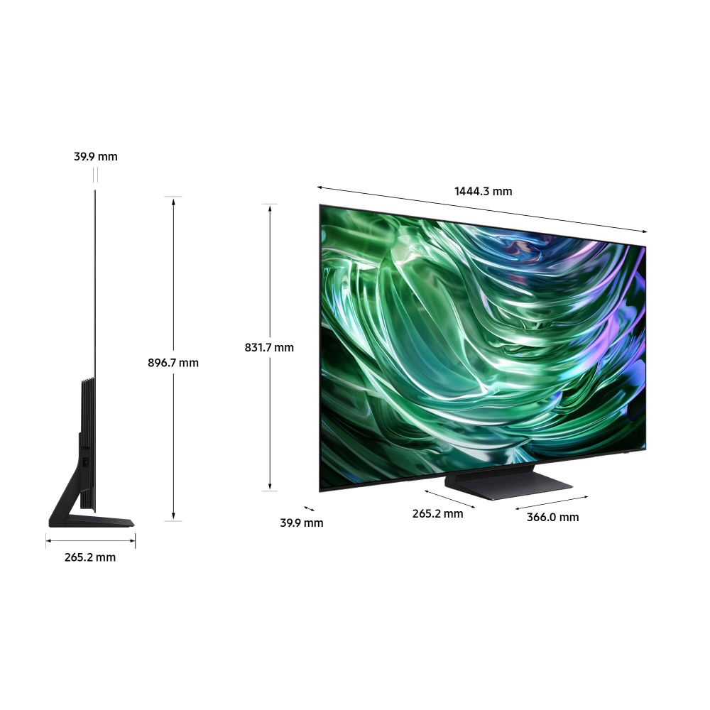 Телевизор Samsung OLED QE65S90DAU, 4K Ultra HD, 2024