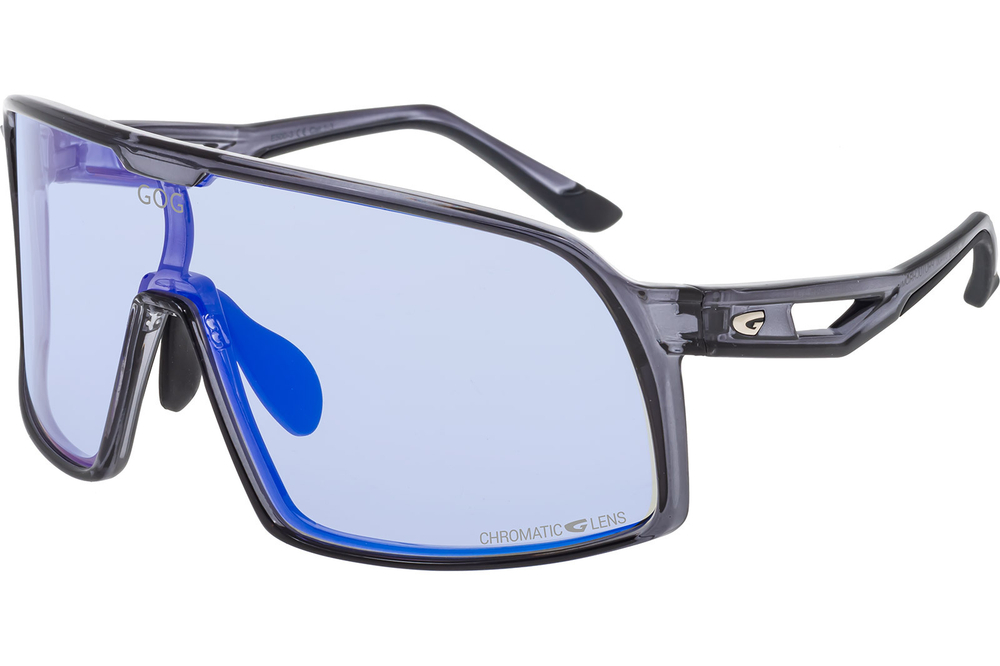 Спортивные очки GOG Hyperion / Cristal Grey-Black / Photochromic Blue Lens