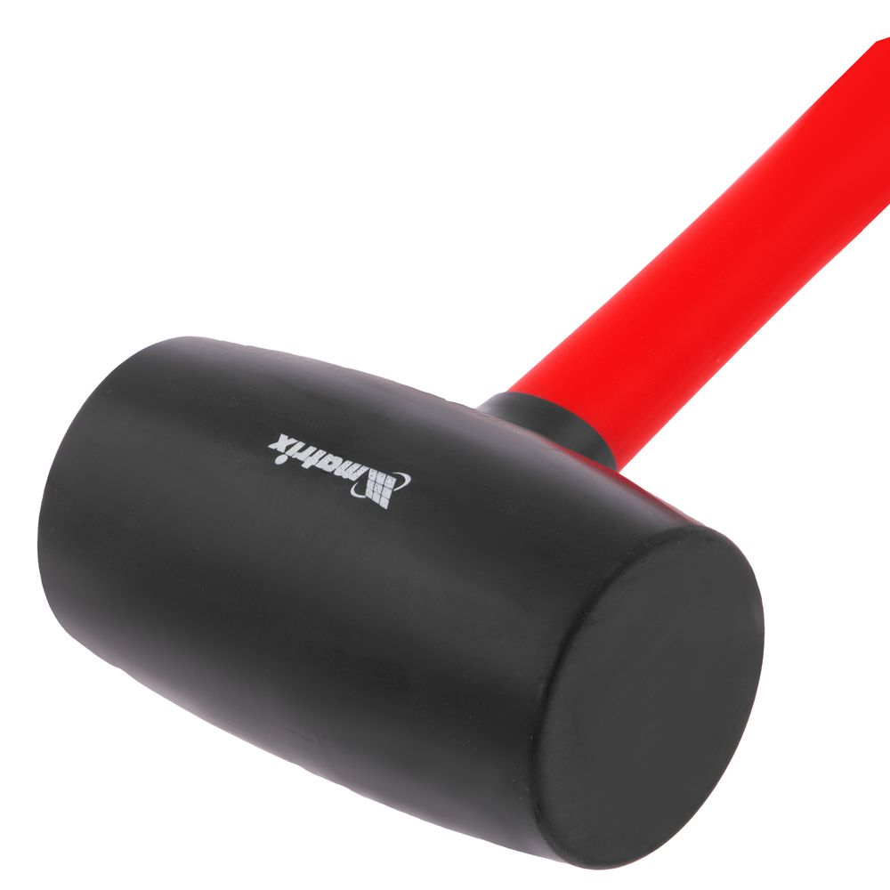 11194 Киянка резиновая, 910 г, черная резина, фибергласовая рукоятка Matrix