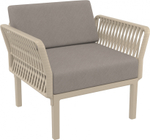 Подушка для спинки кресла Siesta Contract Portofino Lounge, светло-коричневый