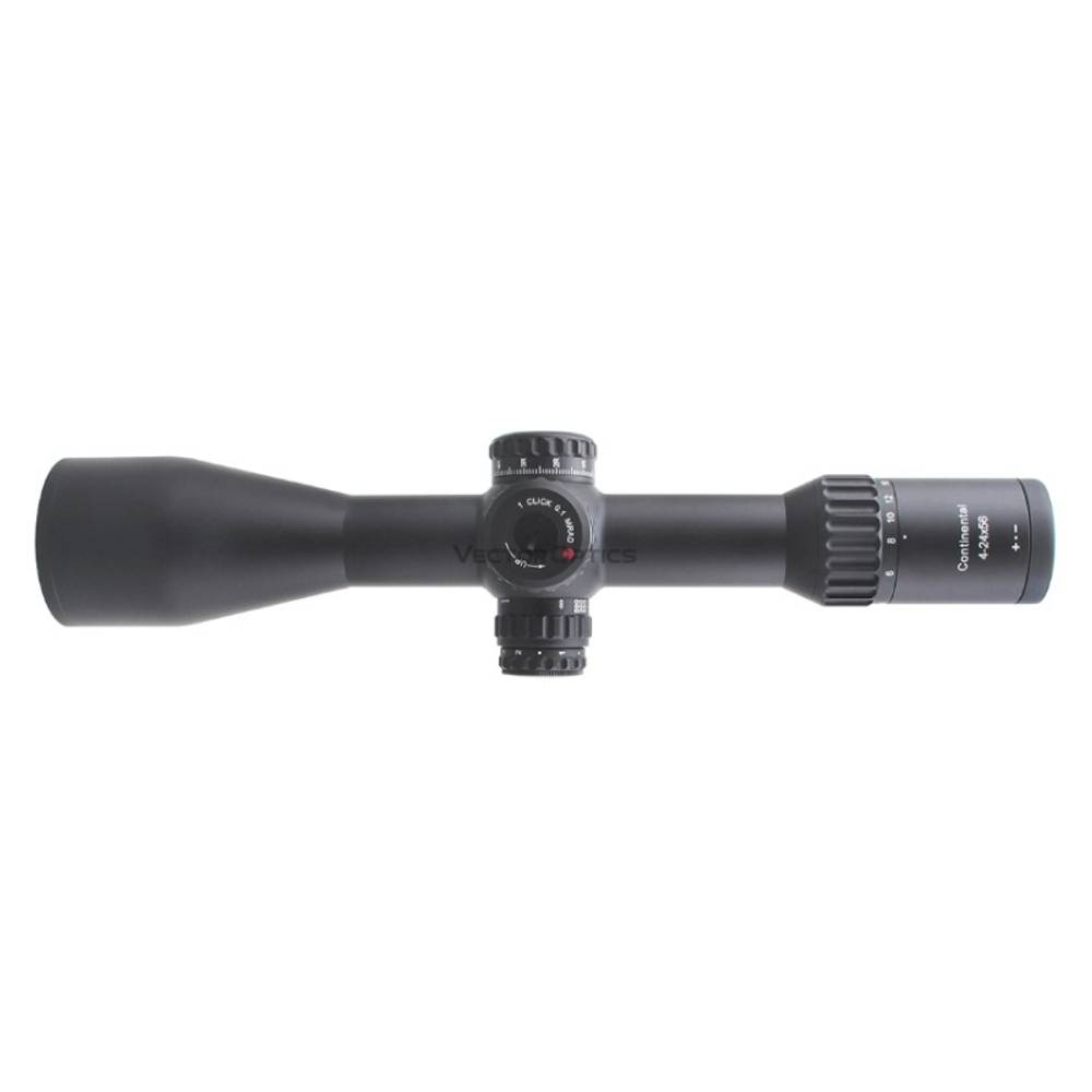 Оптический прицел Vector Optics FFP Continental x6 4-24x56 ( Тигр, СВД, ОП-СКС, ВПО-208 / Сетка VEC-MBR / с подсветкой )
