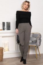 Брюки зауженные Диксон (коричневые) Б15008-8М LT Collection