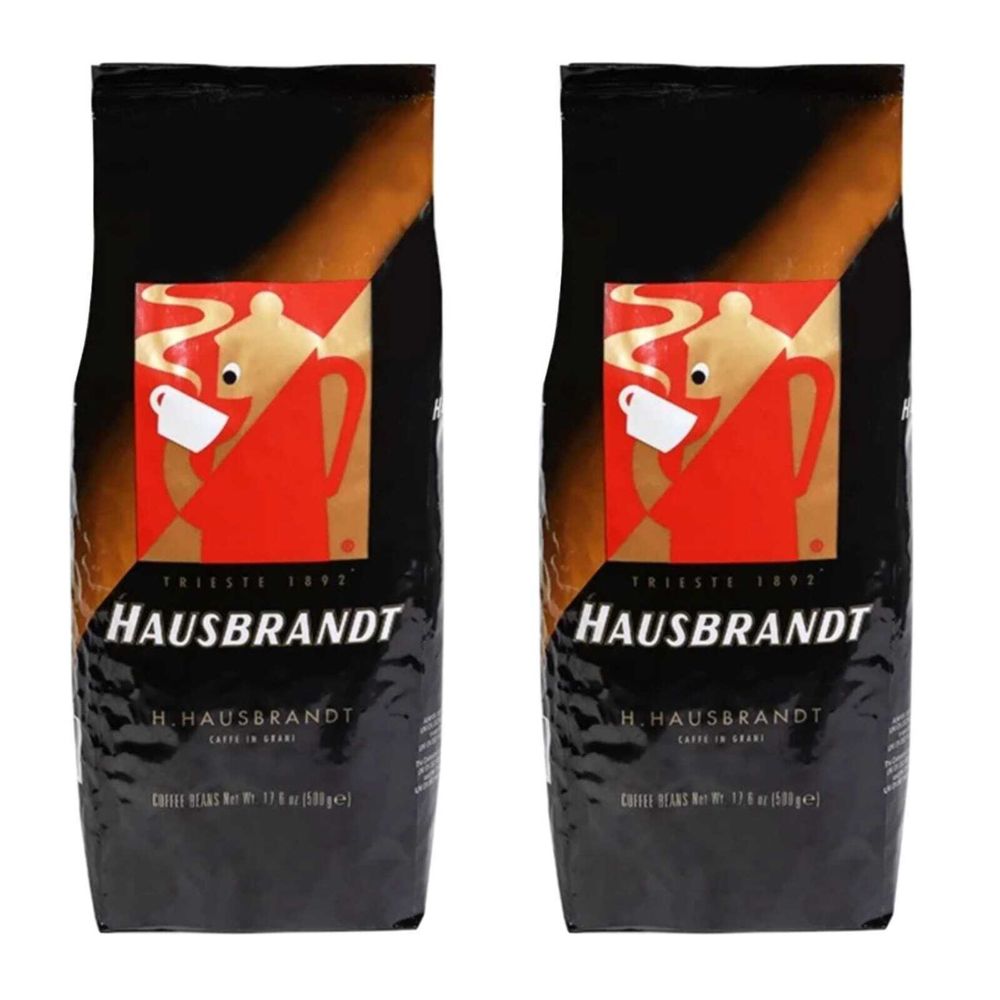 Кофе в зернах Hausbrandt H. Hausbrandt 500 г, 2 шт