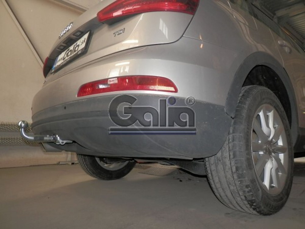 Фаркоп оцинкованный Galia V069A для Volkswagen Tiguan 2007-2016, 2016-, Audi Q3 2011-2018(паспорт и сертификат в комплекте)(без электрики)