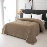 Велюровое покрывало с наволочками (2 шт.)