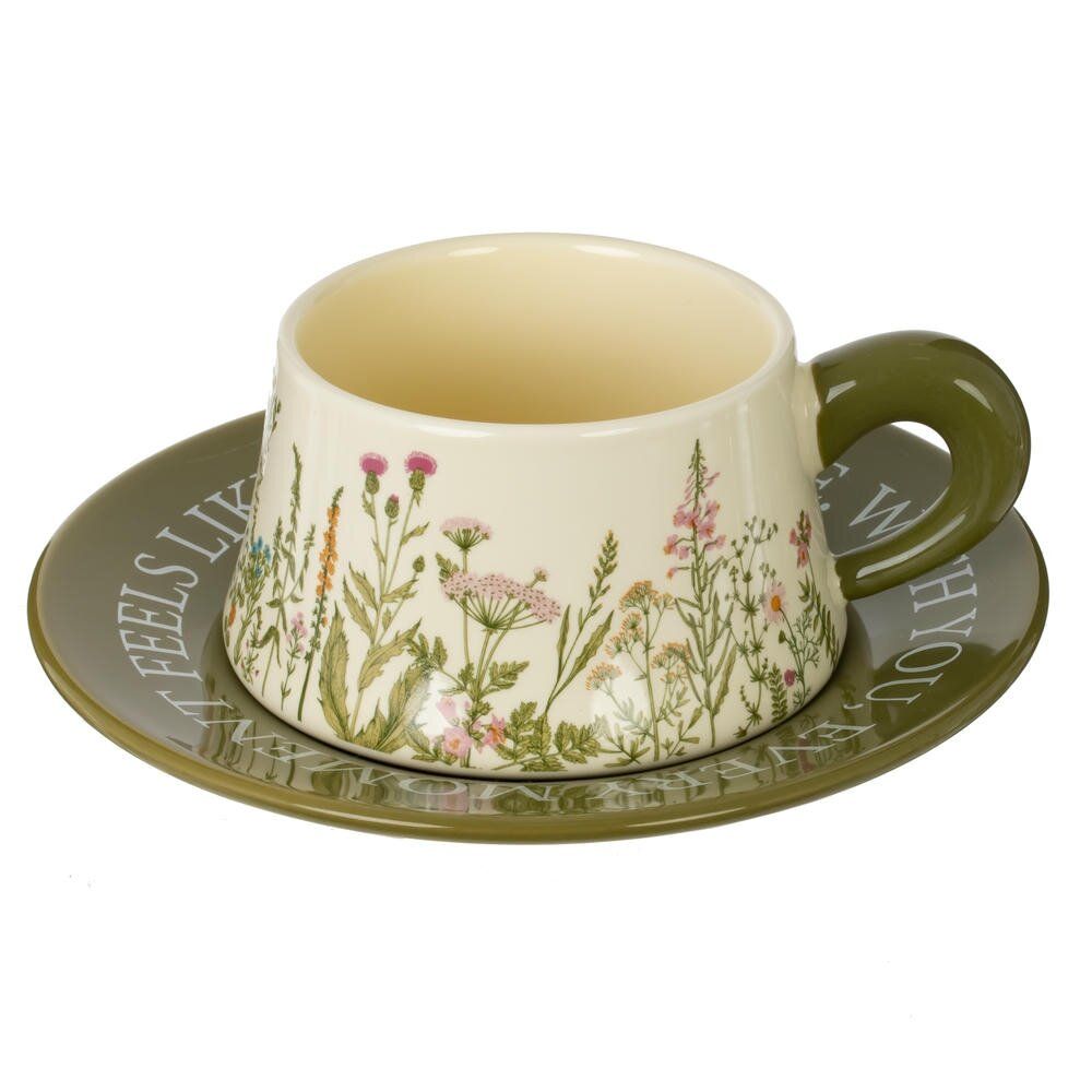 GAEM Чашка с блюдцем, 290 мл, L17 W17 H7,5 см