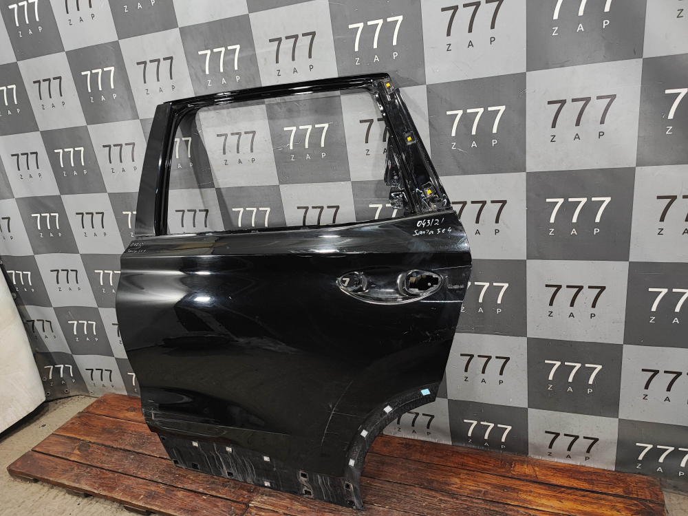 Дверь задняя левая Hyundai Santa Fe 4 (TM) 18-нв Б/У Оригинал 77003S1000